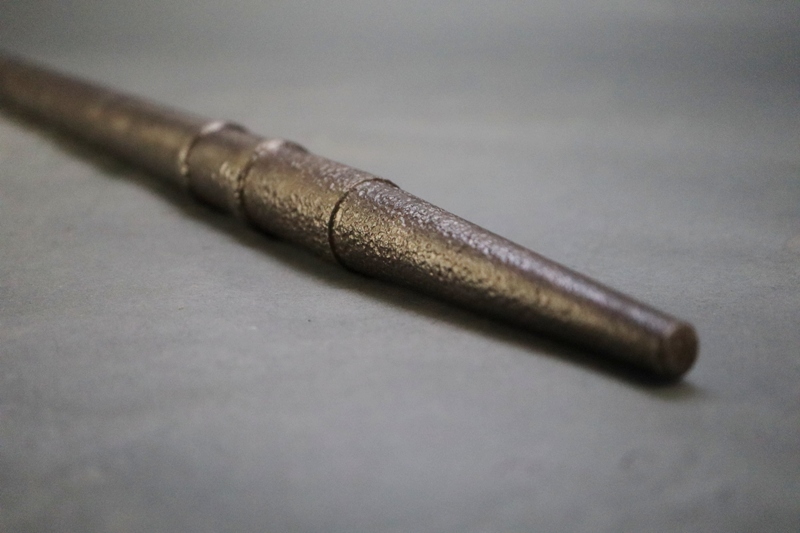 鉄製 契木術 鎖鉄球仕込棒/乳切木/武具武器/忍者古武道/鉄製古武器/振り杖 125cm(槍、薙刀)|売買されたオークション情報、yahooの ...