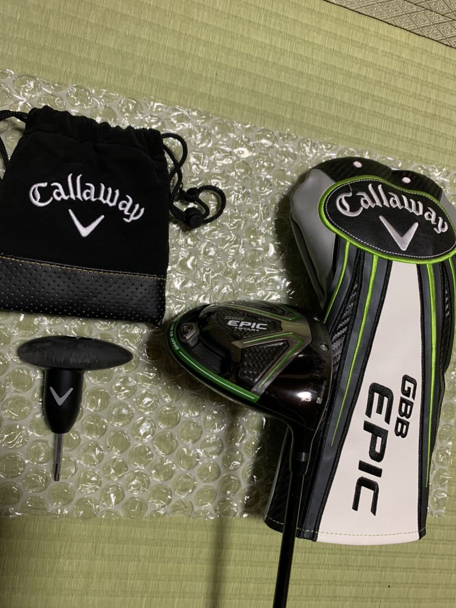 GBB ドライバー EPIC キャロウェイ STAR 9.5° DR フレックスS for スポーツ別 エピック スター Speeder Evolution Callaway ドライバーの通販