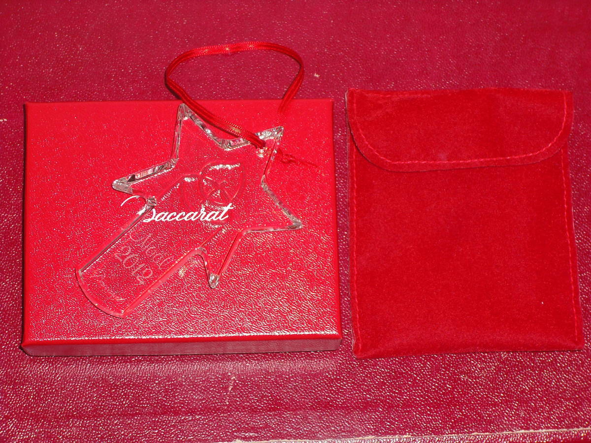 ○バカラのクリスマスオーナメント○2012年○未使用保管品○即決