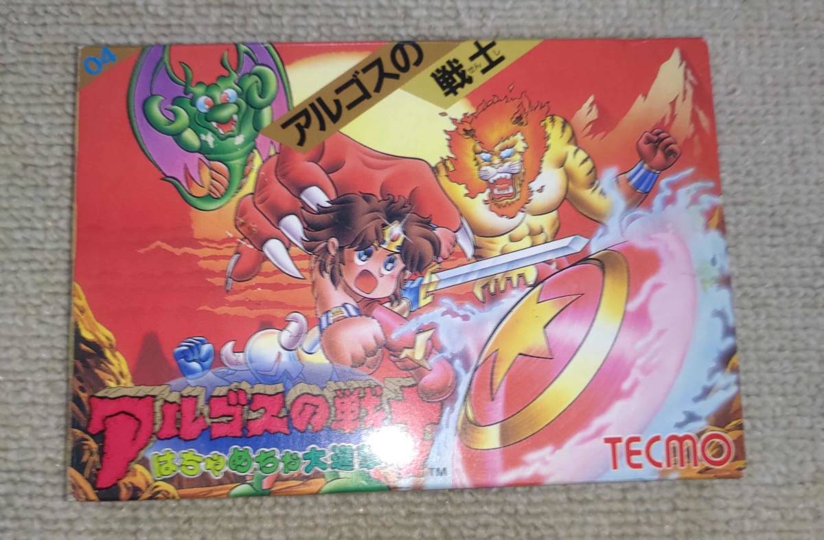 Fc ファミコン アルゴスの戦士 はちゃめちゃ大進撃 Tecmo テクモ アクション 売買されたオークション情報 Yahooの商品情報をアーカイブ公開 オークファン Aucfan Com