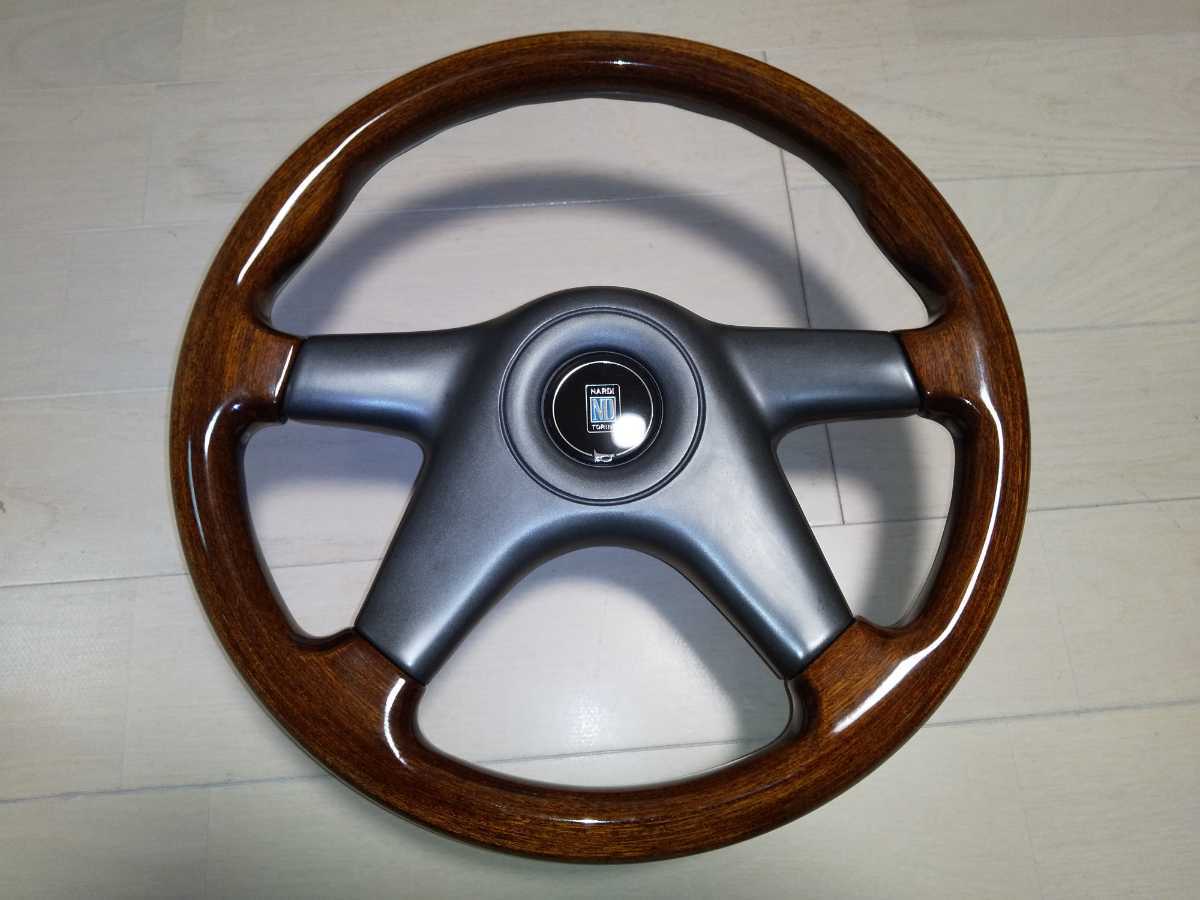 Nardi ウッドステアリング 36π ナルディ NARDI ウッドステアリング 36Φ 当時物 送料込み 即決