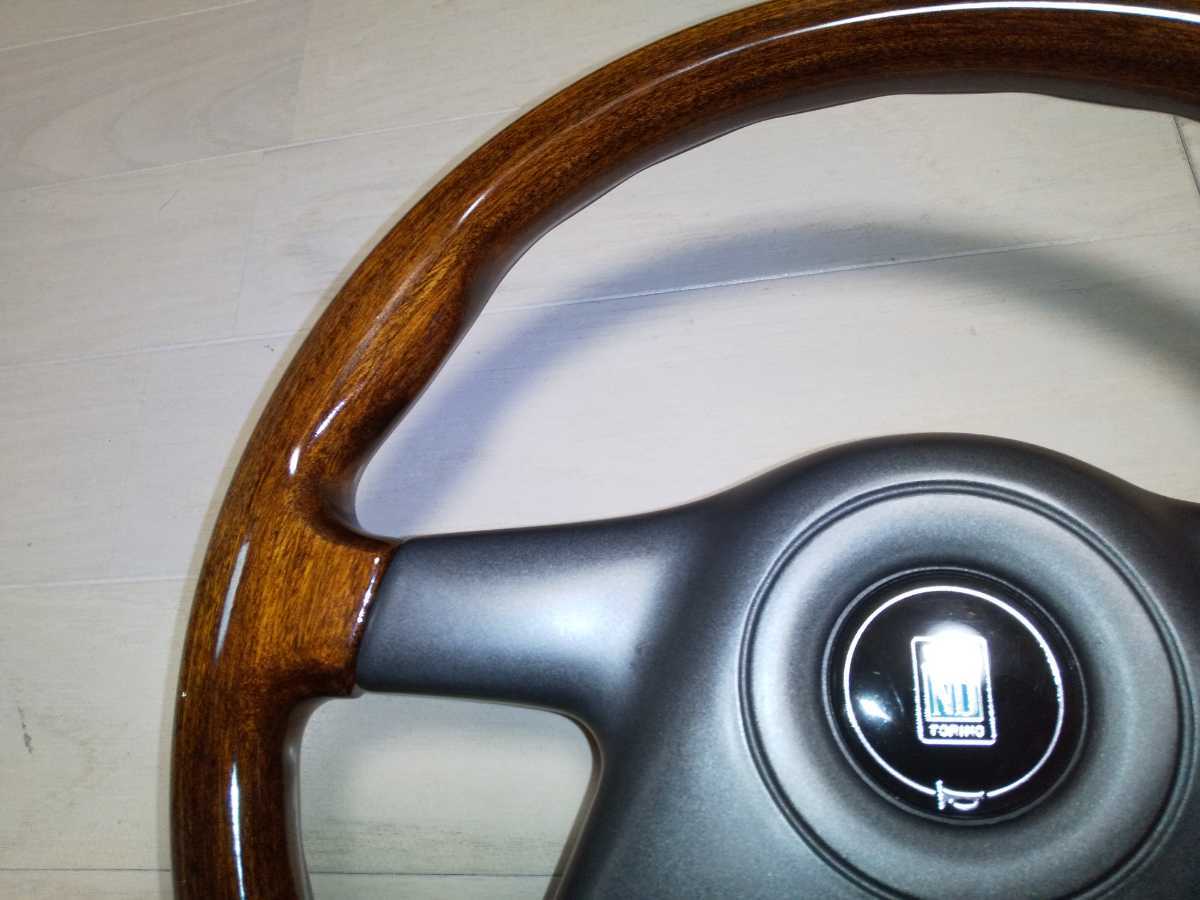 ナルディ NARDI ウッドステアリング 36Φ 当時物 送料込み 即決
