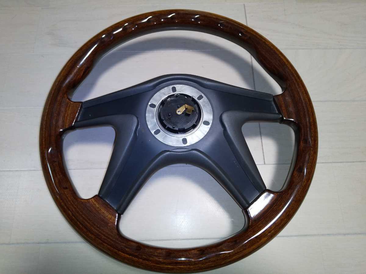 ナルディ NARDI ウッドステアリング 36Φ 当時物 送料込み 即決
