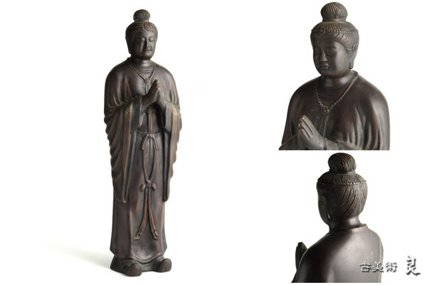 【限定SALE，人気】 y497 良 時代 観音像 重量4.37kg 検 金工美術鋳造作家貿易明治金工超絶技巧(仏像)｜売買されたオークション情報、yahooの商品情報をアーカイブ公開 - オークファン 仏像