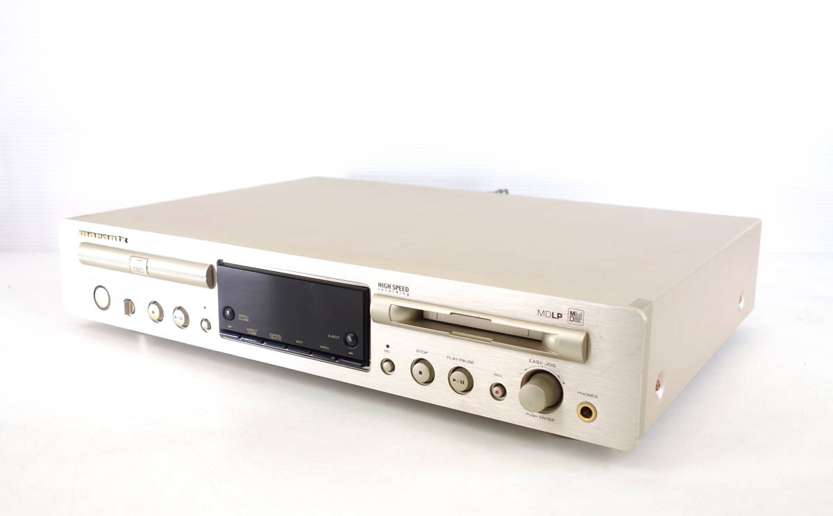 marantz マランツ CD MDプレーヤー CM6200 CD MD再生もトレイ難あり