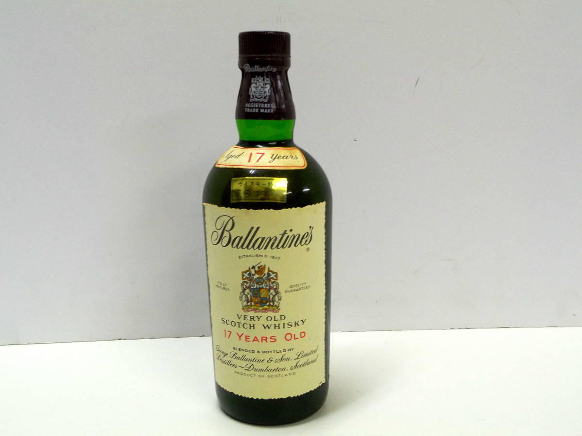 K028 Ballantine's バランタイン 17年 VERY OLD ベリーオールド 760ml