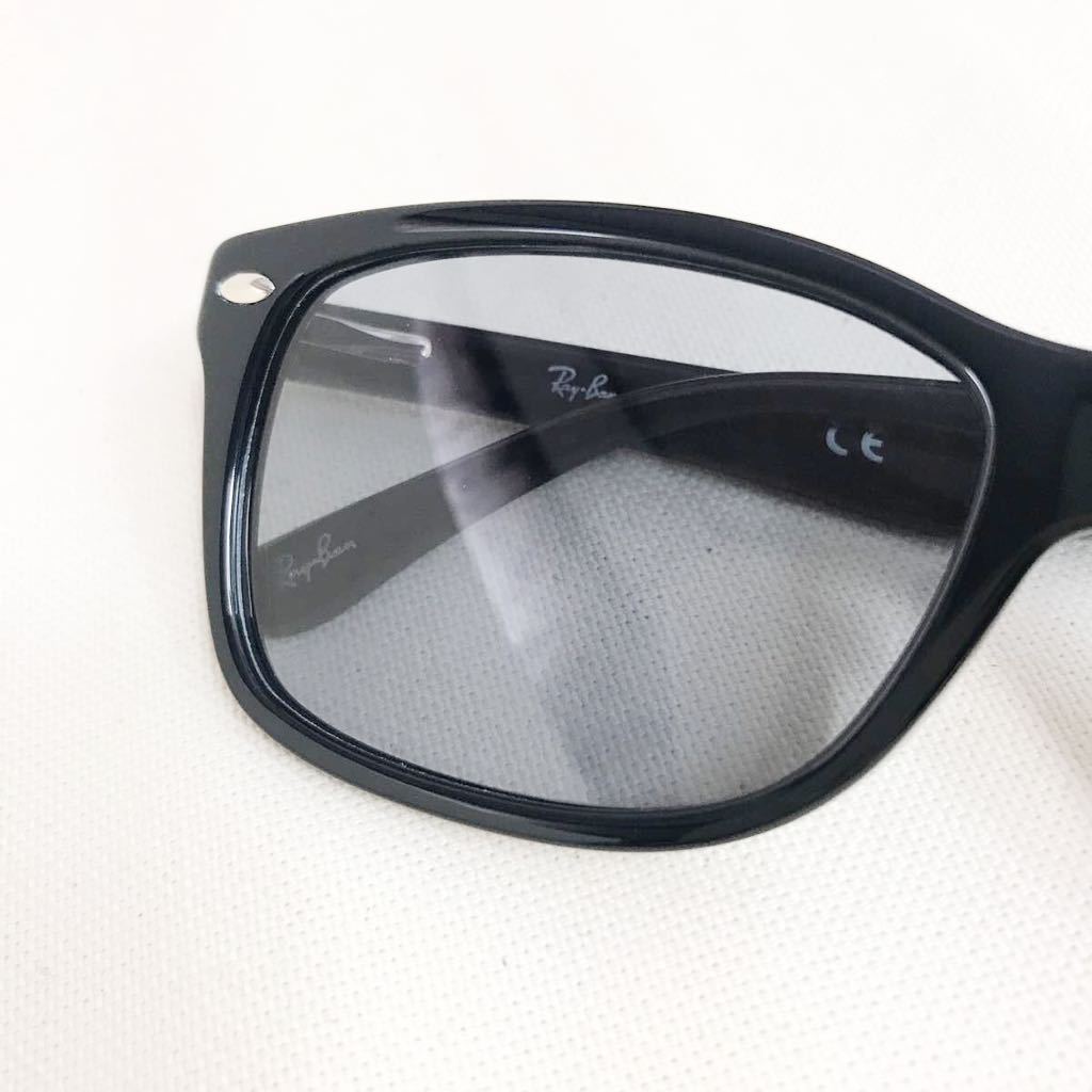 レイバンRayBan RB5228F 2000 53サイズ ブラックフレーム　カラーレンズ付き メガネフレーム メンズ レディース 美品