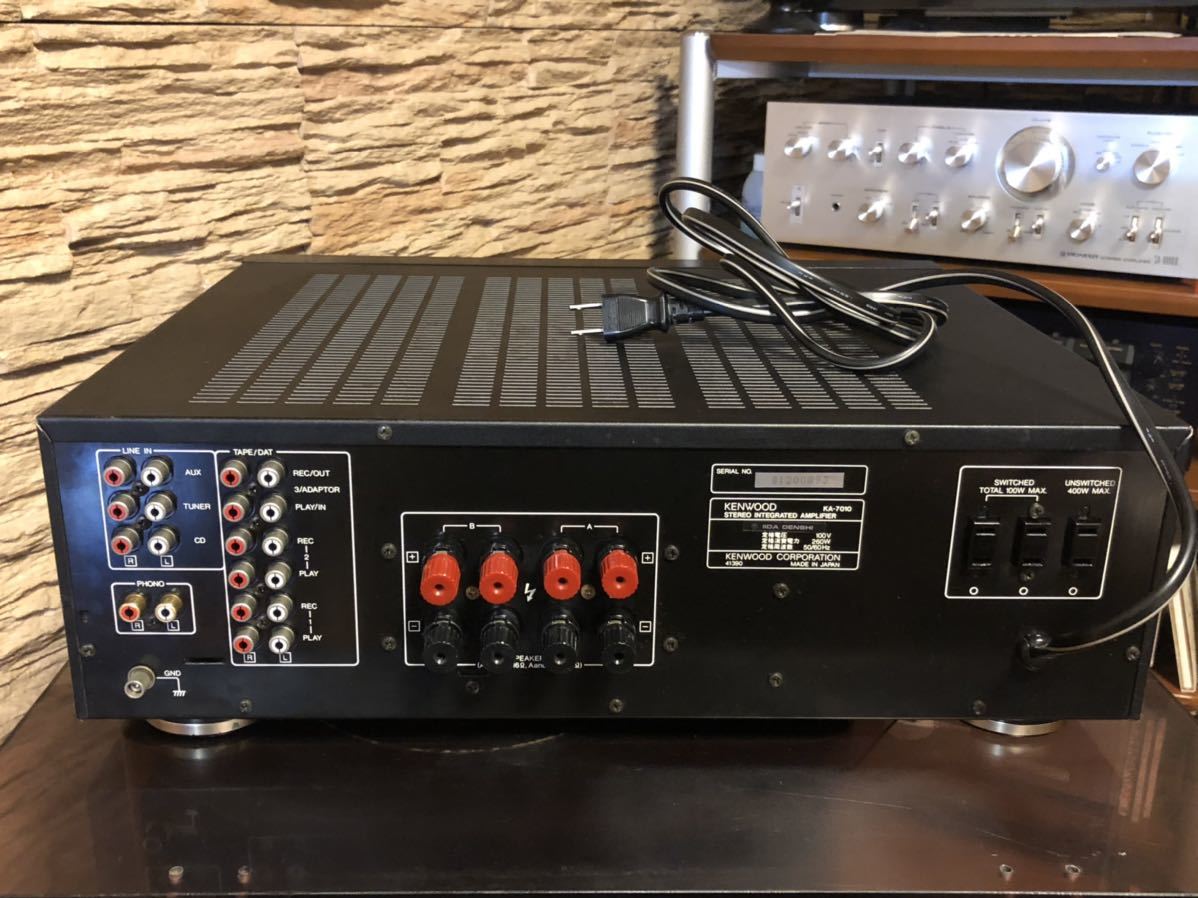 ケンウッド KENWOOD KA-7010 プリメインアンプ Yahoo!オークション