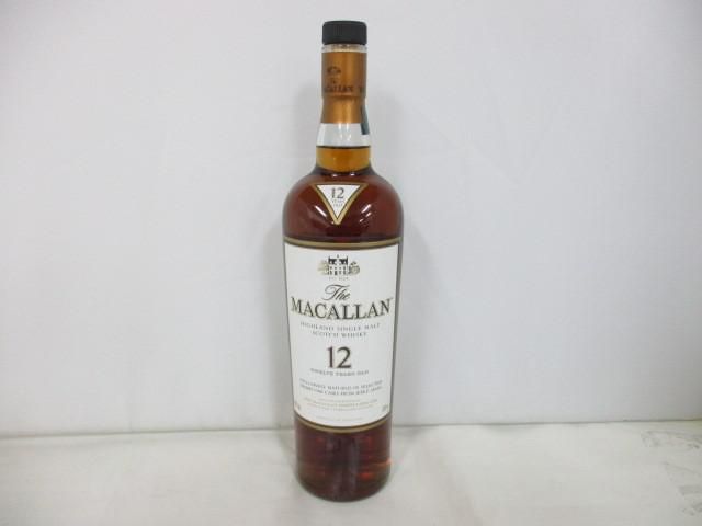 酒 未開栓 マッカラン MACALLAN 12年 スコッチウィスキー 700ml 40％