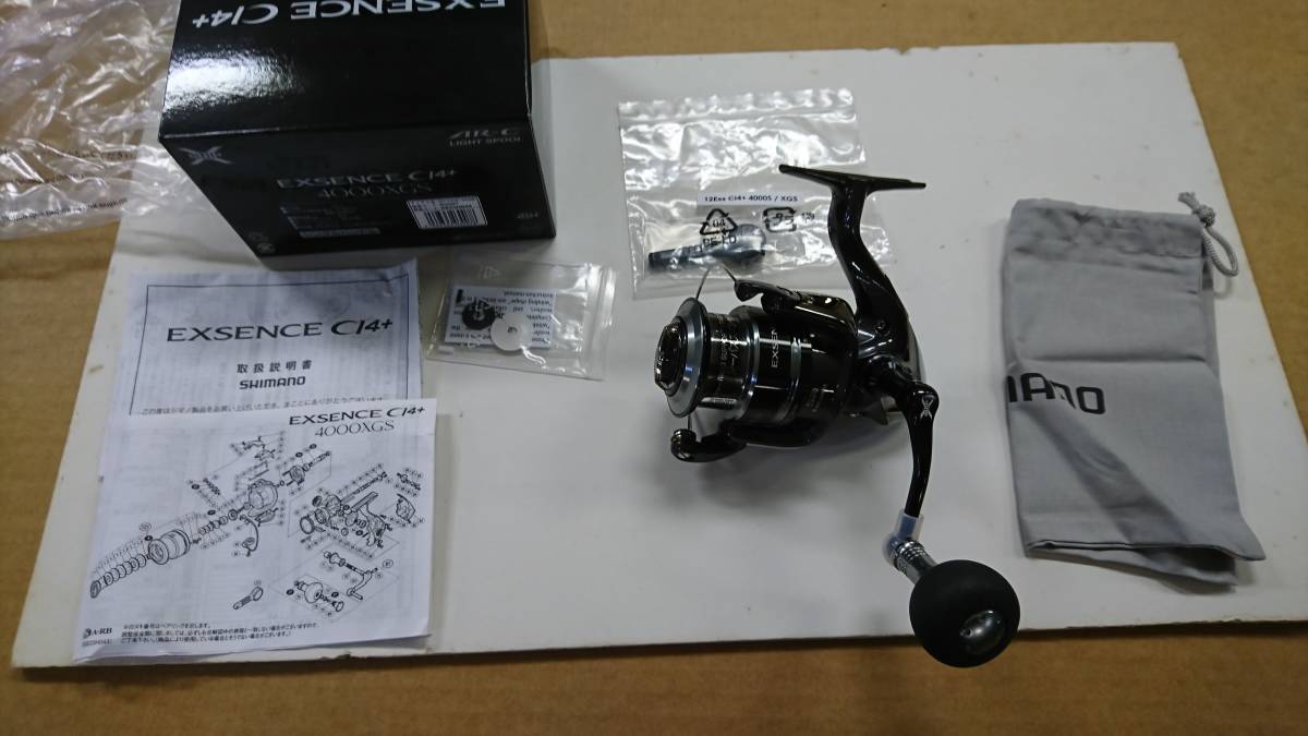大人気，100%新品 シマノ 12エクスセンスci4+ 4000XGS(シマノ)｜売買されたオークション情報、yahooの商品情報をアーカイブ公開 - オークファン シマノ