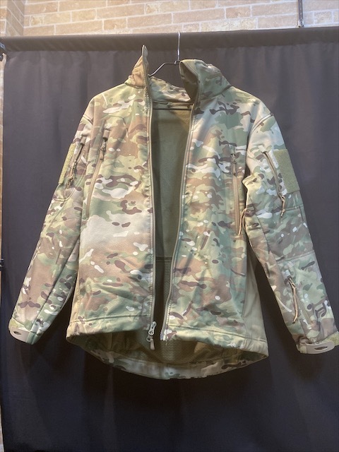 ☆中古 YMCLKY オリジナル 高機能ジャケット SNP S.N.P. ソフトシェル ジャケット マルチカモ Mサイズ_2