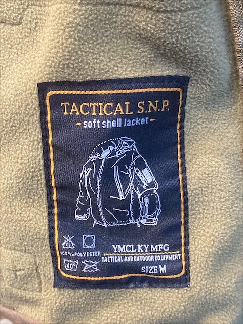 ☆中古 YMCLKY オリジナル 高機能ジャケット SNP S.N.P. ソフトシェル ジャケット マルチカモ Mサイズ_4