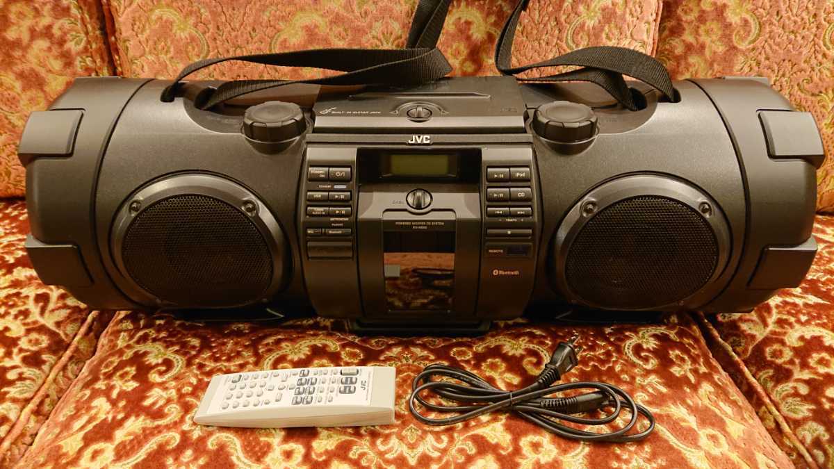 JVC/ケンウッド パワードウーハー CDシステム RV-NB90 iPod Buletooth JVC/ケンウッド パワードウーハー CDシステム RV-NB90 iPod Buletooth