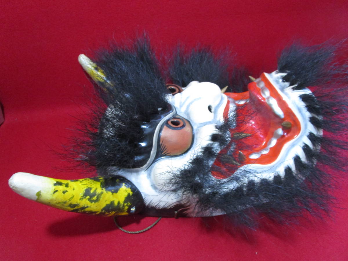 S-81 神楽面 岩本万吉作