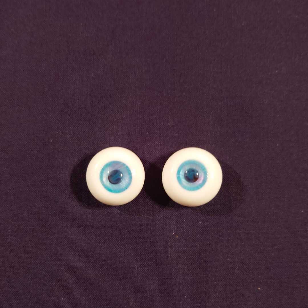 ディーラー様製 グラスアイ 約18mm 青系 【公式通販】