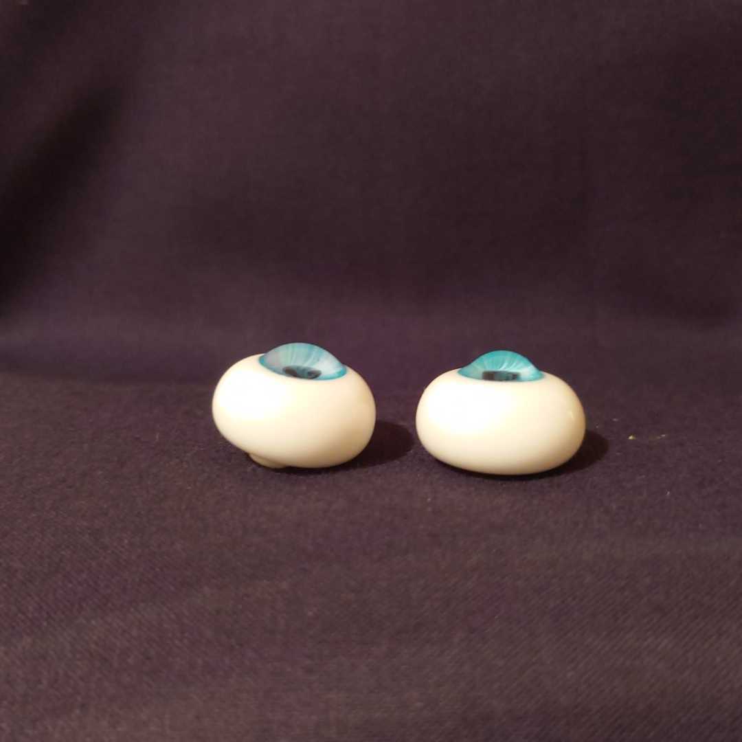 ディーラー様製 グラスアイ 約18mm 青系 【公式通販】