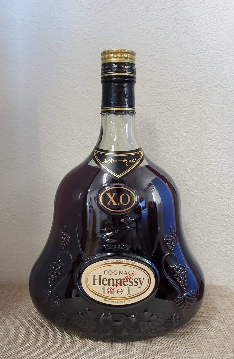 未開栓】ヘネシーXO「Hennessy XO」 1000ml 金キャップ 飲料 ブランデー