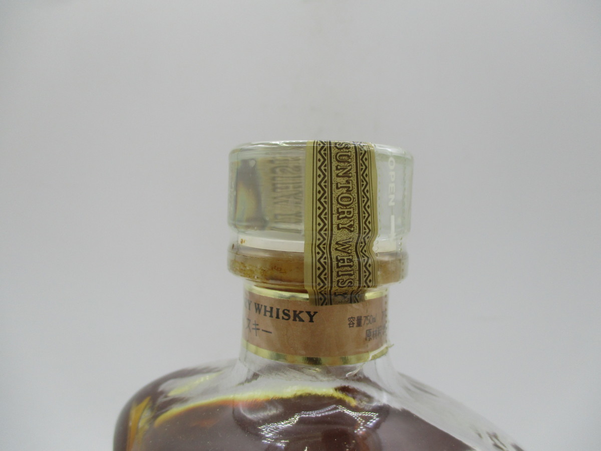 【同梱OK商品】SUNTORY WHISKY AGEING 15 サントリーウイスキー エイジング 未開封 古酒 750ml E86710 0 Suntory 飲料 - 15-year-old 有田焼