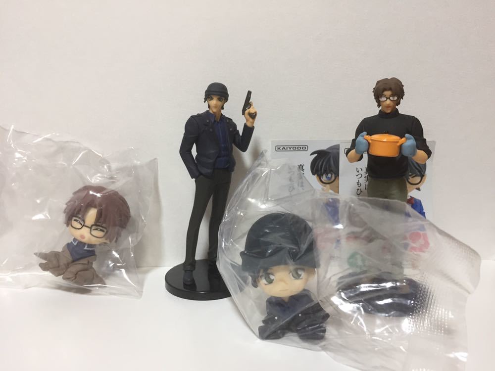名探偵コナン ちぢませ隊 リアルフィギュアコレクション 沖矢昴 赤井