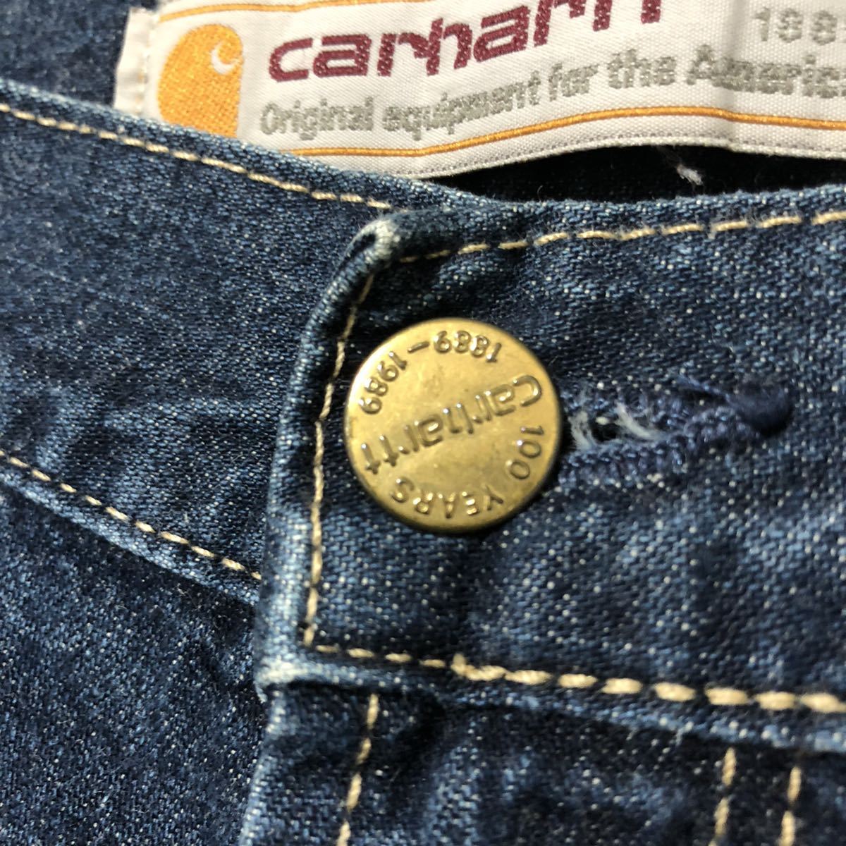 Carhartt カーハート 100周年記念 デニムペインターパンツ 33 希少 