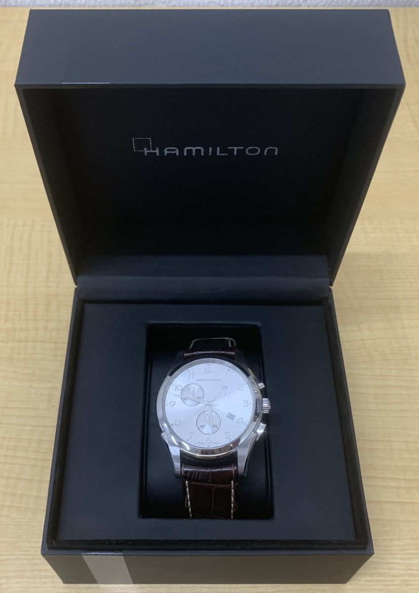 205【1円スタート！】HAMILTON ハミルトン H386120 ジャズマスターシン
