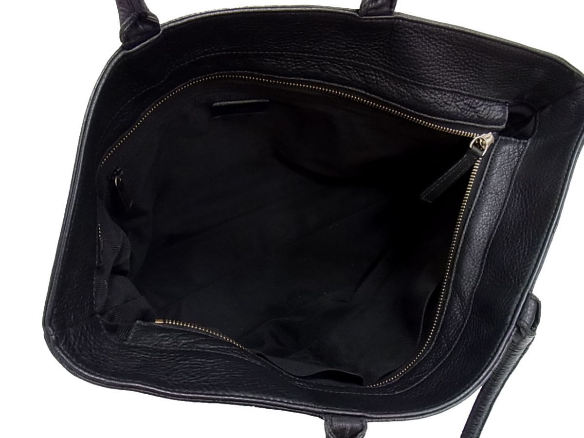 トートバッグ フルラ レザー FURLA クロコ型押し ブラック トート 価格 