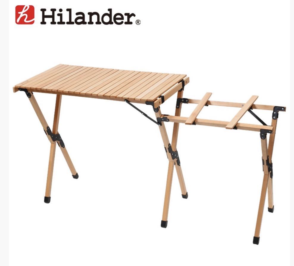 激安大特価，2026 ウッドキッチンテーブル Hilander ハイランダー ツーバーナー スタンド ロールテーブル ナチュラル(その他)｜売買されたオークション情報、yahooの商品情報をアーカイブ公開 - オークファン その他