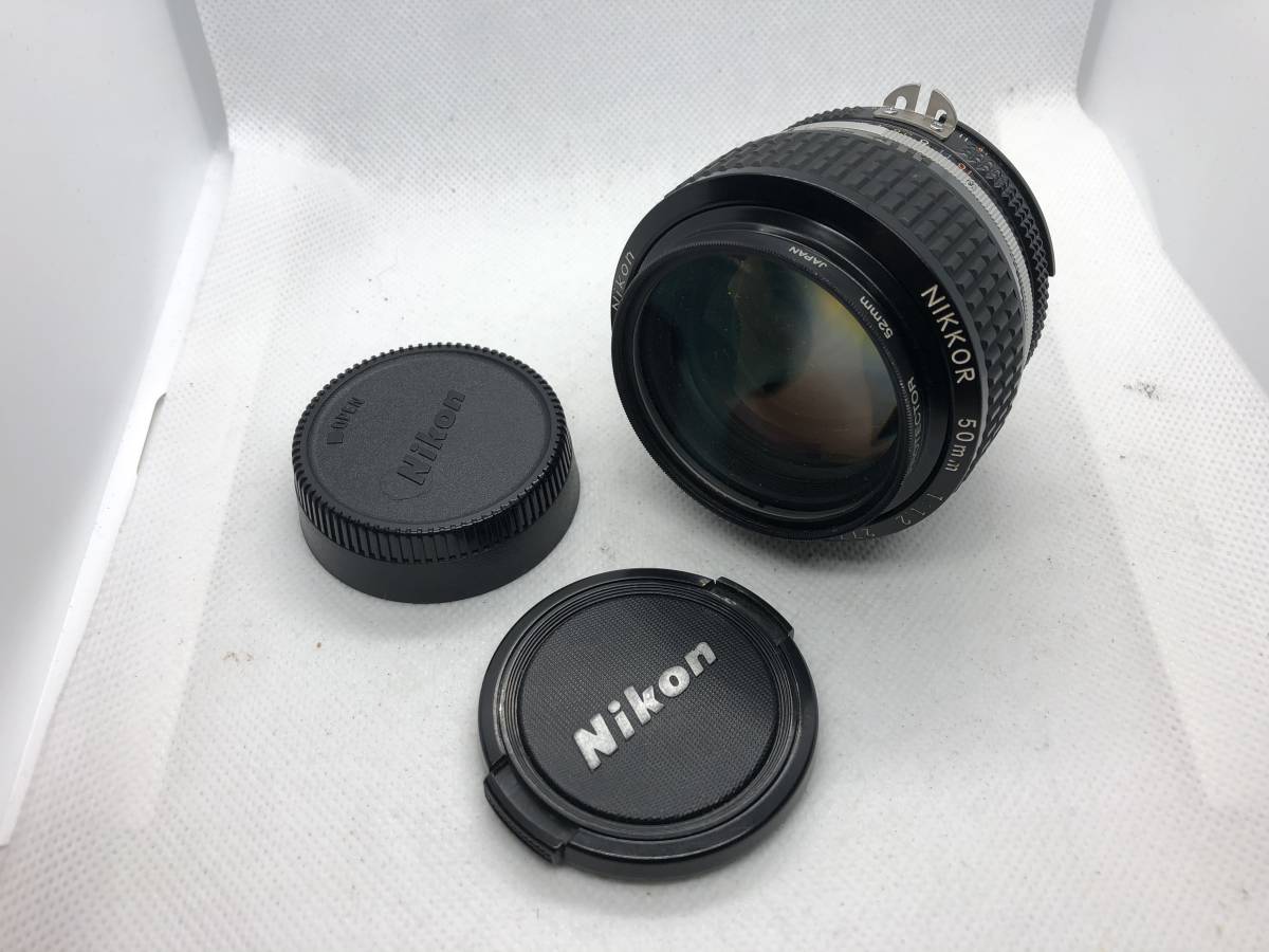 人気SALE，お買い得 銘玉 Nikon Ai 50mm f1.2 S フィルター キャップ付き(ニコン)｜売買されたオークション情報、yahooの商品情報をアーカイブ公開 - オークファン ニコン