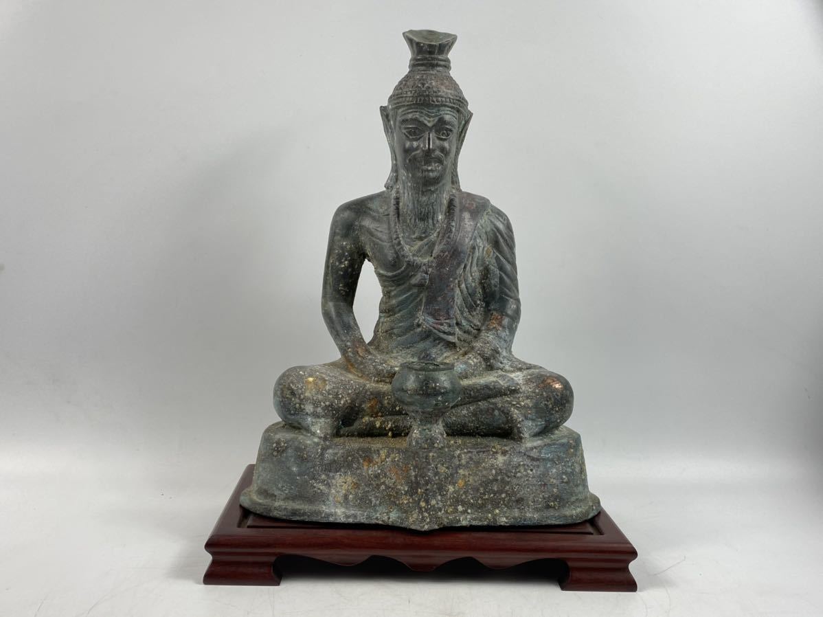 ① 中国 仏教美術 唐物 明代 分院 伝世品 曼荼羅 古玩 タンカ 如来菩薩 仏像 唐物 仏教美術 中国美術 置物 清時代 中国古玩 古銅 獅子 銅器 塗