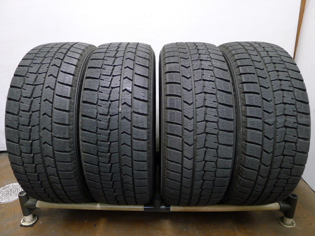 バリ山 ダンロップ WINTER MAXX 02 205/55R16 4本set 2017年製 Dunlop