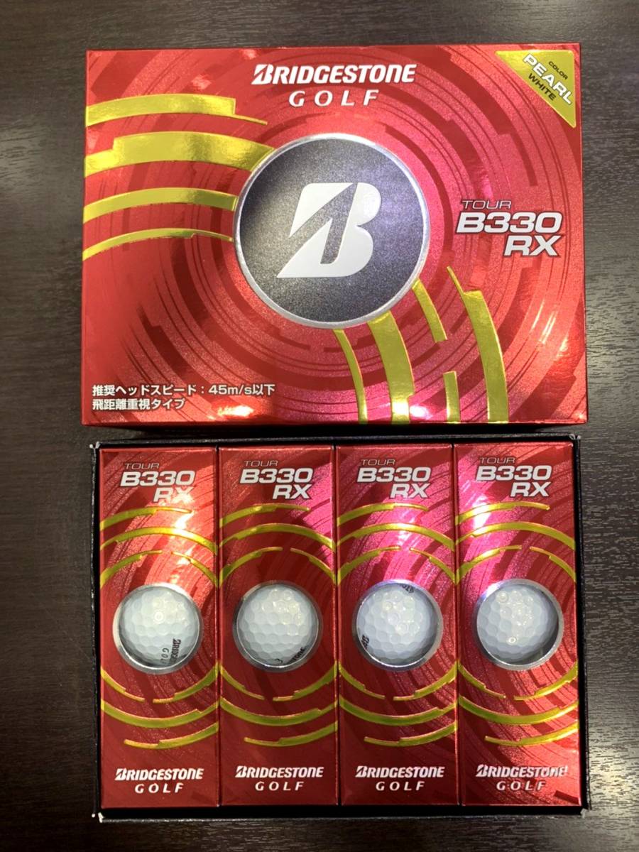 100%新品，SALE ＃134293-01 保管品 BRIDGESTONE ブリヂストン ツアー B330RX ボール ゴルフ(1ダース)｜売買されたオークション情報、yahooの商品情報をアーカイブ公開 - オークファン ボール