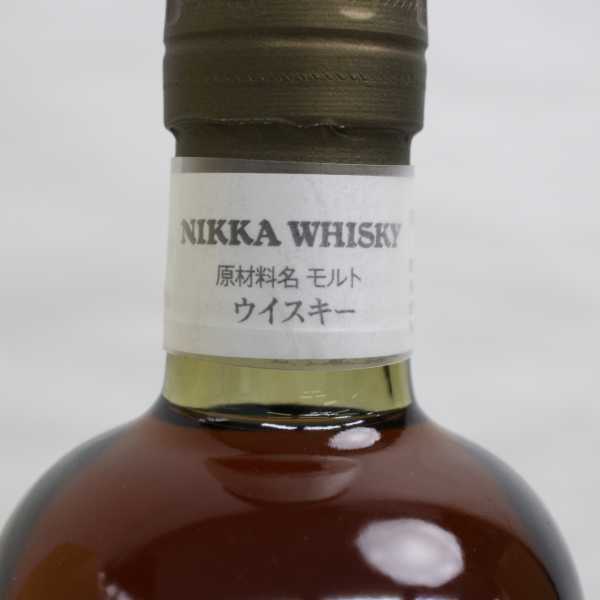 ニッカ シングルカスク 余市 10年 NIKKA 北海道余市モルト10年2009