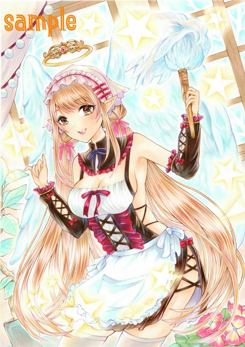 手描きイラスト オリジナル 天使と大掃除 女の子 天使 B5 手描きイラスト 売買されたオークション情報 Yahooの商品情報をアーカイブ公開 オークファン Aucfan Com