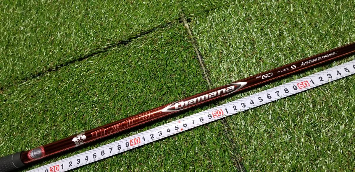 ★レア　正規品★ディアマナ Diamana RF60S★SIM，M1.M2.M3，M4，M5，M6　R15.グローレF.SLDR.R1 テーラーメイドメイドスリーブ付★1W用