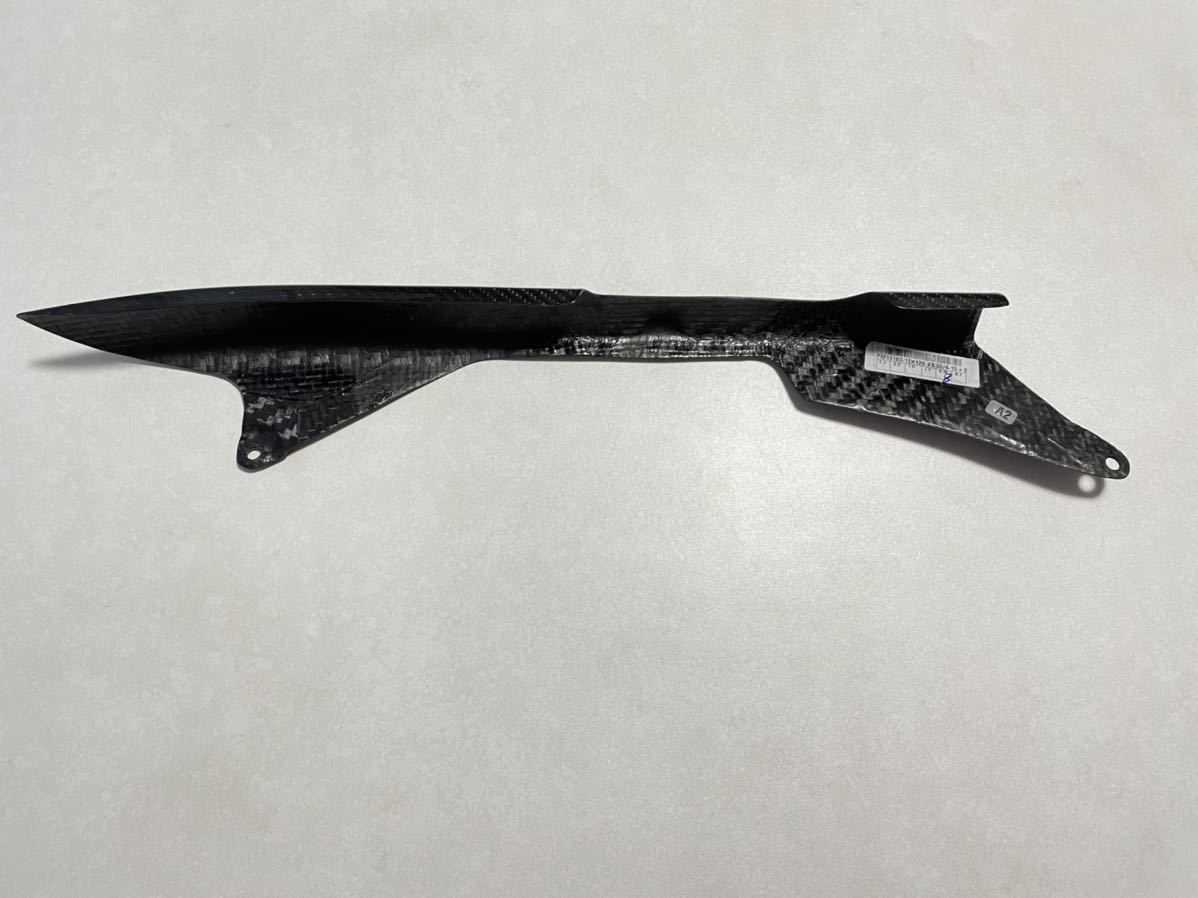 ZX-6R Carbon Fiber Chain Cover Kawasaki Guard KAWASAKI - ドライ