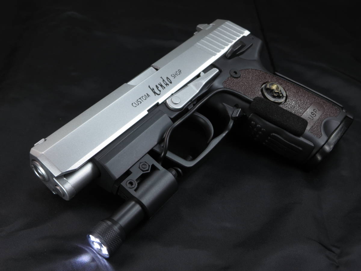 バイオハザードKendoカスタム風 LEON's HAND-GUN レオンの標準的な9mm