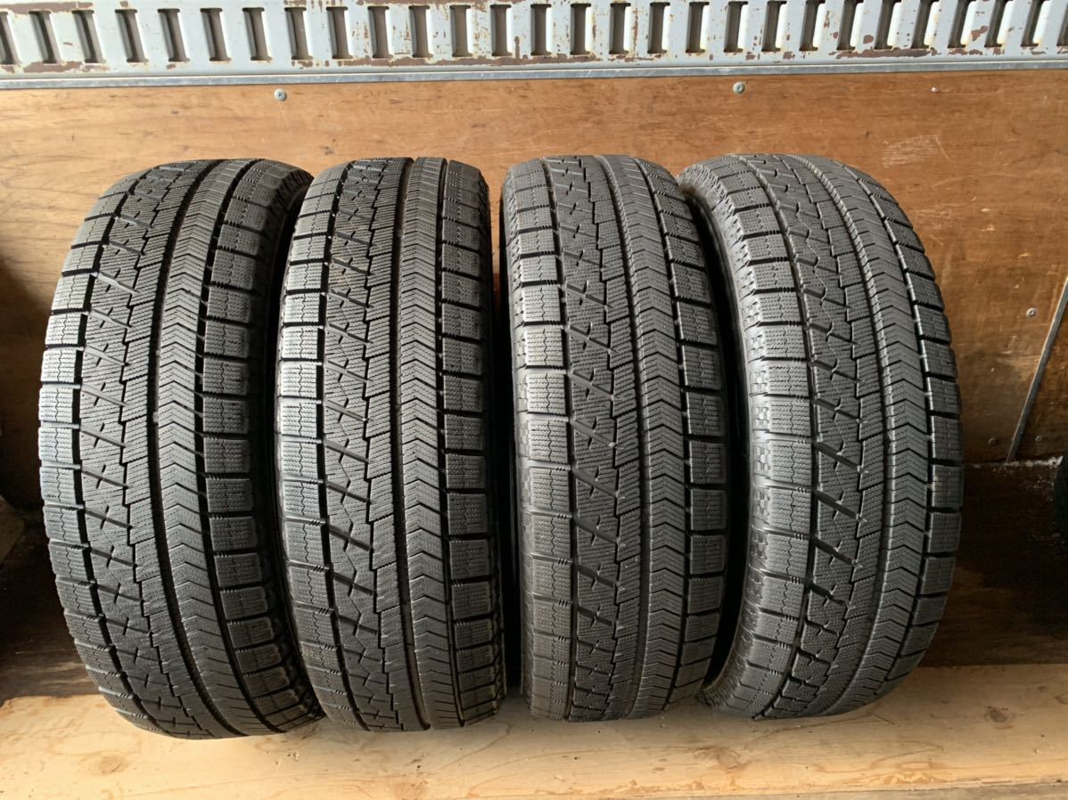 195/65R15 バリ山 ブリヂストン ブリザック VRX 2018年製 4本セット 