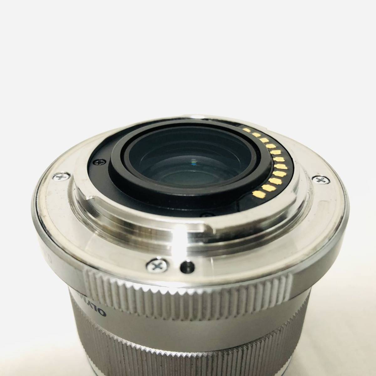DIGITAL OLYMPUS 単焦点レンズ F1.8 45mm 17mm シルバー : OM SYSTEM