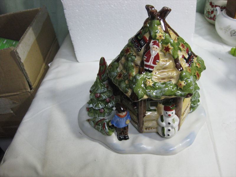 新作，最新作 長期保管品 Villeroy＆Boch ビレロイ＆ボッホ Nostalgic Village Christbaumhandler キャンドルホルダー(ビレロイ&ボッホ)｜売買されたオークション情報、yahooの商品情報をアーカイブ公開 - オークファ ビレロイu0026ボッホ