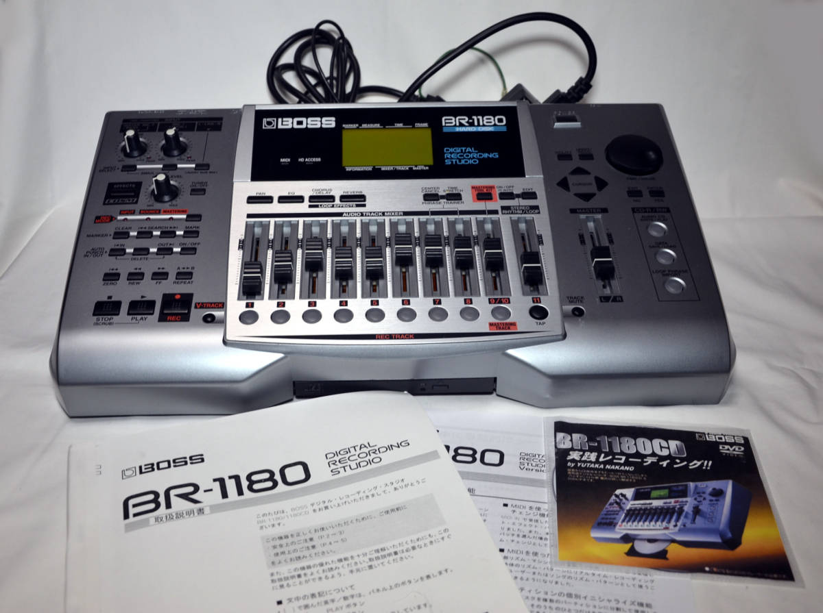 BOSS BR-1180 HARD DISK&CD DIGITAL RECORDING STUDIO【動作確認】