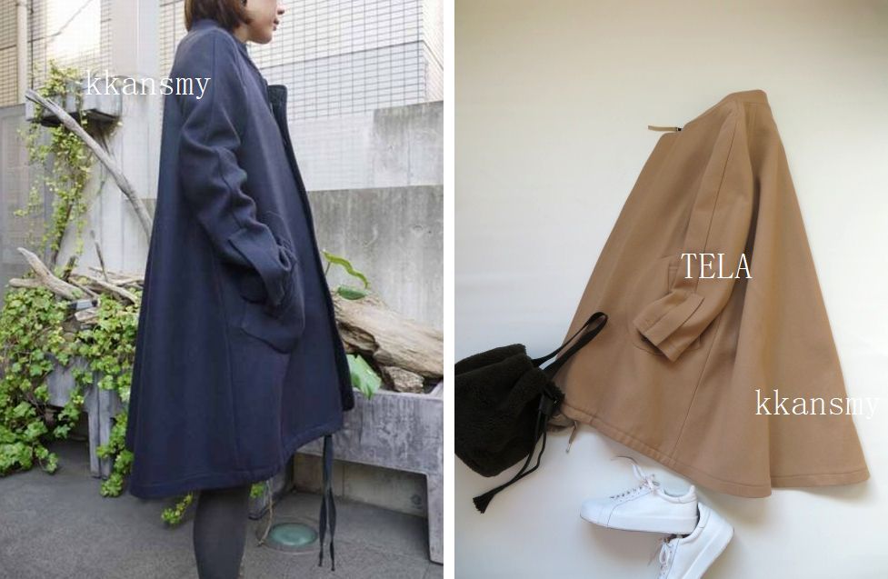 【正規品，人気セール】 TELAテラ Aラインジップコート(Mサイズ)｜売買されたオークション情報、yahooの商品情報をアーカイブ公開 - オークファン Mサイズ