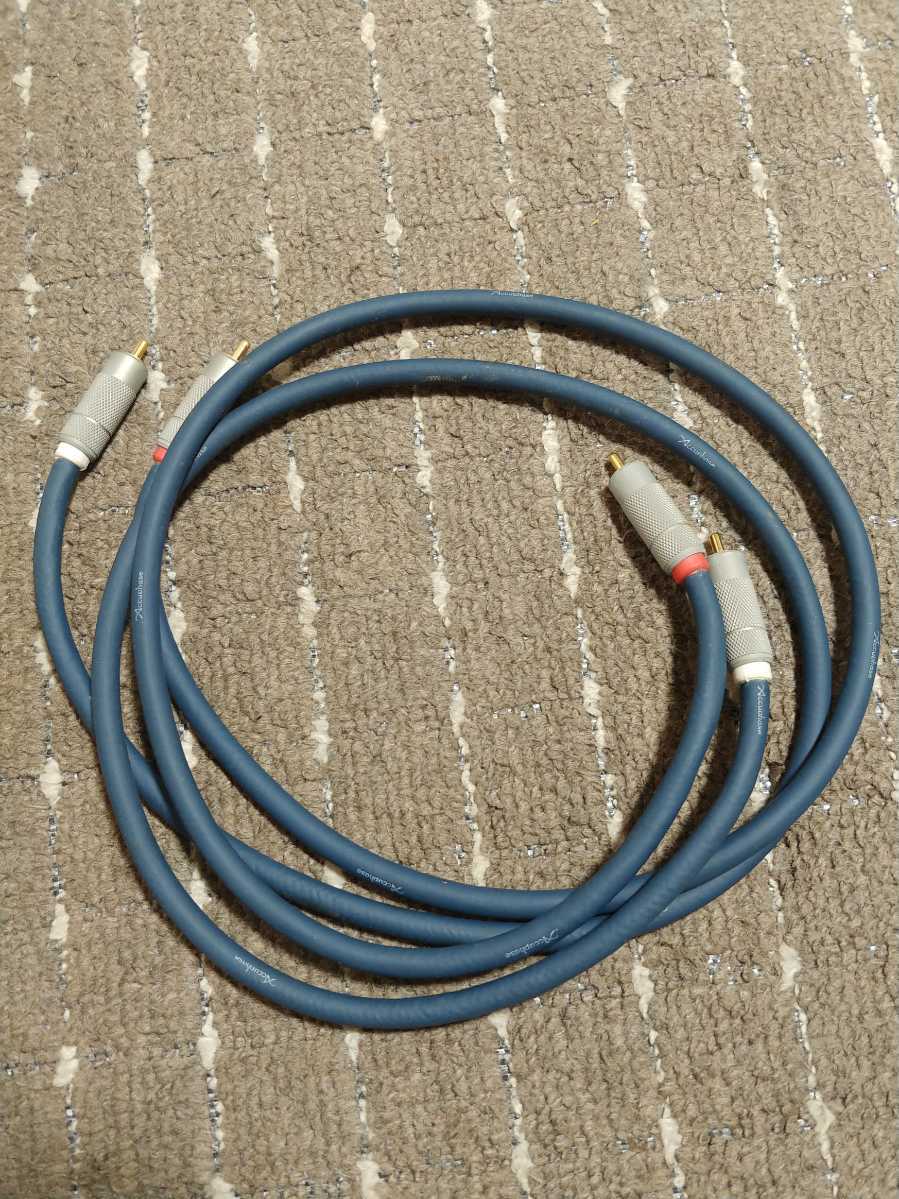 即決 accuphase RCAケーブル 1m ペア。 1m RCAケーブル Accuphase