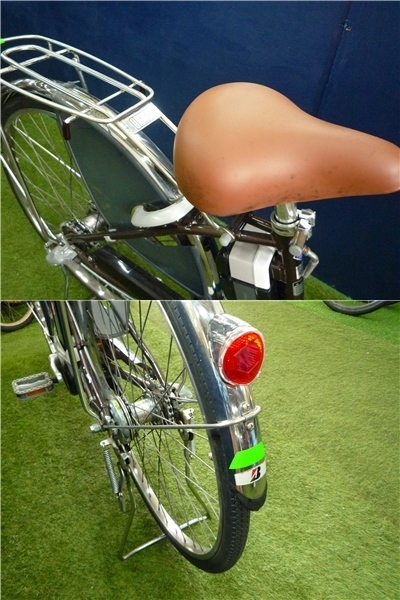 電動アシスト自転車 ブリヂストン ボーテ 26インチ 3人乗り対応 6.6ah 