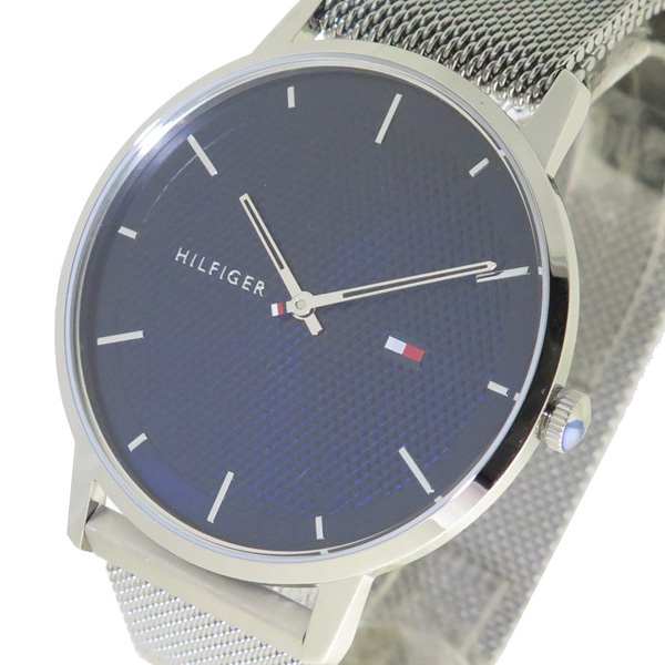 トミー ヒルフィガー Tommy Hilfiger 腕時計 メンズ クォーツ ネイビー シルバー 腕時計 売買されたオークション情報 Yahooの商品情報をアーカイブ公開 オークファン Aucfan Com