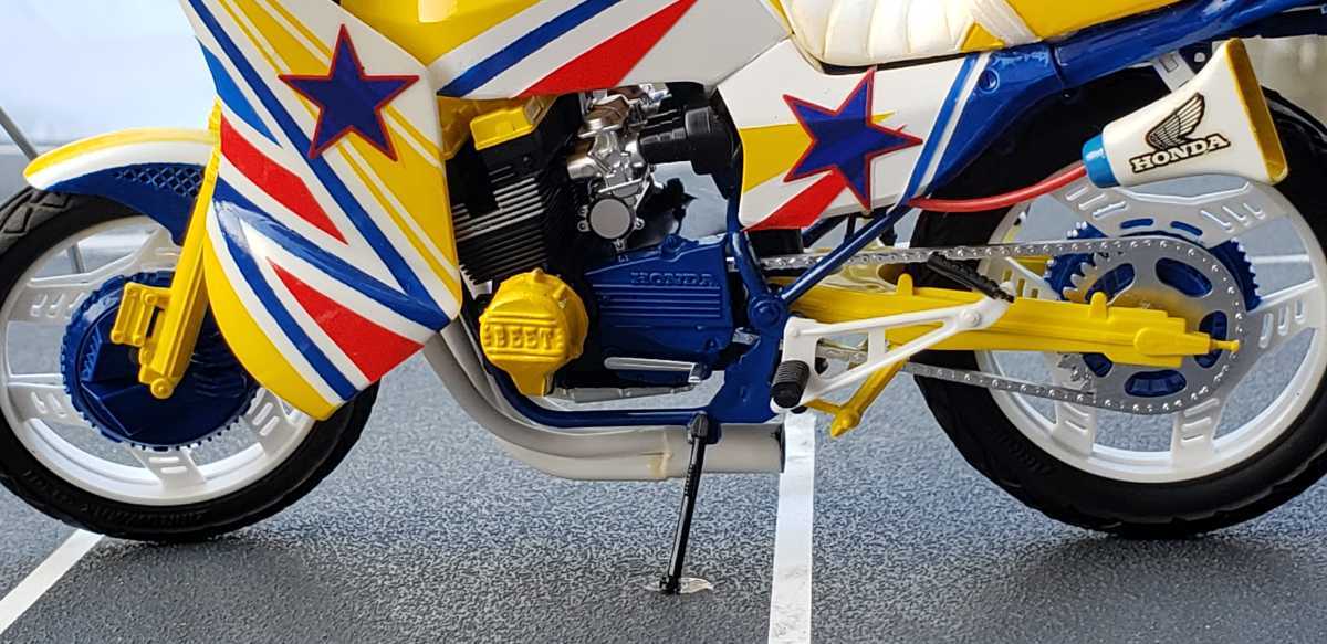 1/12 プラモデル完成品 ジャンク品 HONDA CBX400F族車仕様 彡の入札