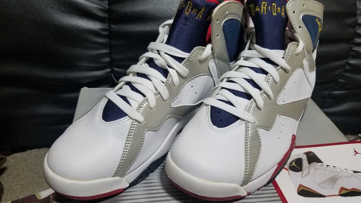 ☆NIKE☆AIR JORDAN 7 RETRO OLYMPICモデル 2004年復刻版 US10 ナイキ 