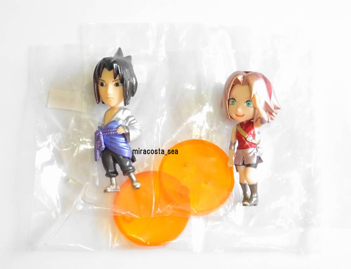 一番くじ NARUTO ワールドコレクタブルフィギュア B賞 サスケ サクラ 