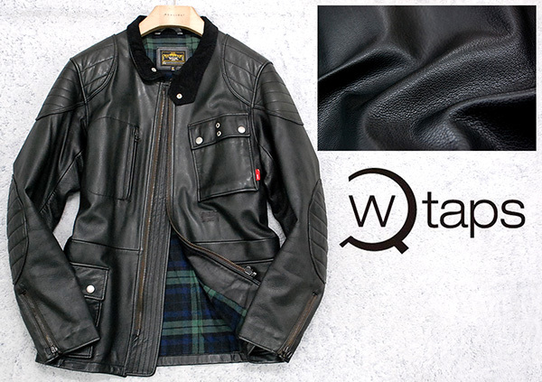 圧巻の革質！定価11.5万 美品 ダブルタップス WTAPS 07AW「2ND M-3