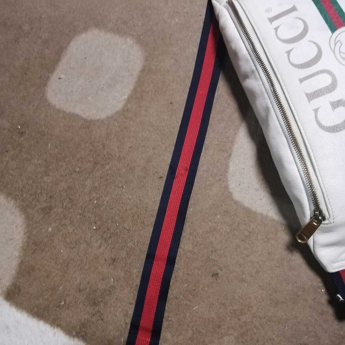 GUCCI グッチ 現行グッチプリント ボディバッグ 530412 ベルト 