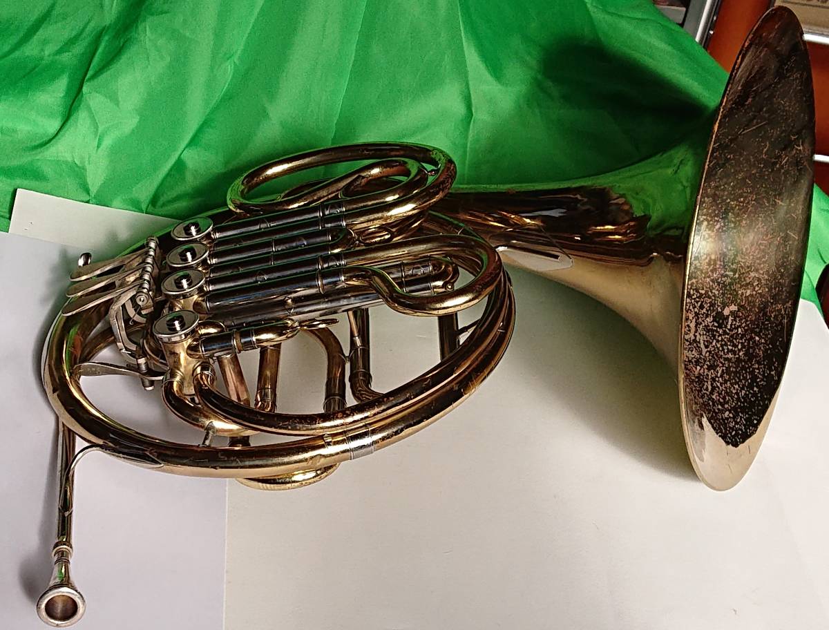 フレンチホルン YHR662 YAMAHA ヤマハ フルダブルホルン 試奏済 固着無し 良品(フレンチホルン)｜売買されたオークション情報